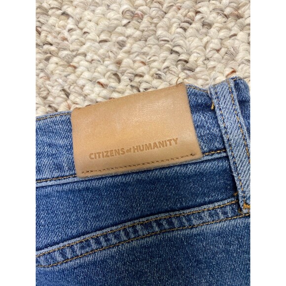 29 Citizens Of Humanity High-Rise Button Fly Charlotte Straight Leg - Picture 7 of 11